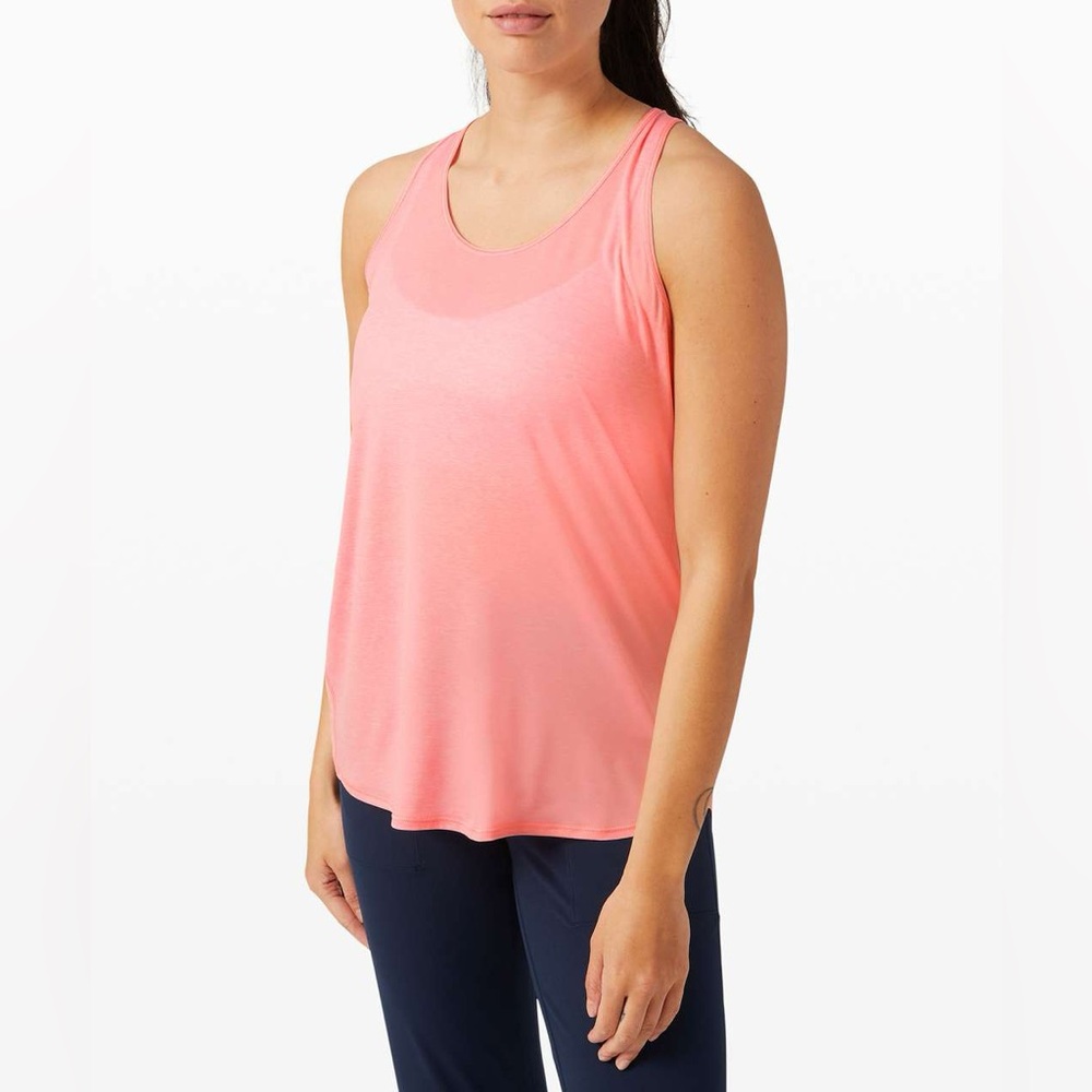 Lululemon | Pink Essential Pleated Tank